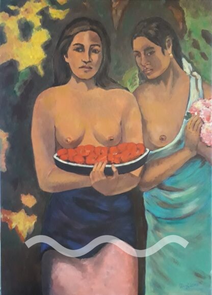 kopie P. Gauguin - Dvě tahiťanky