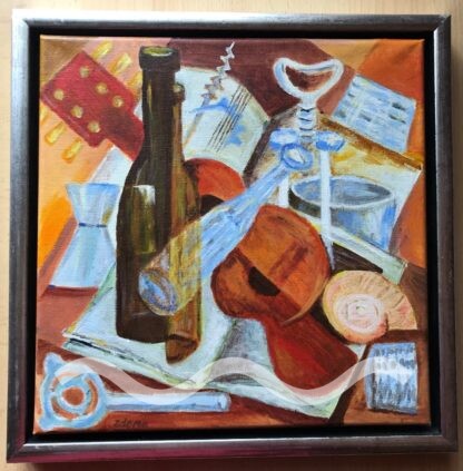 Cubism - Still Life With An Opener